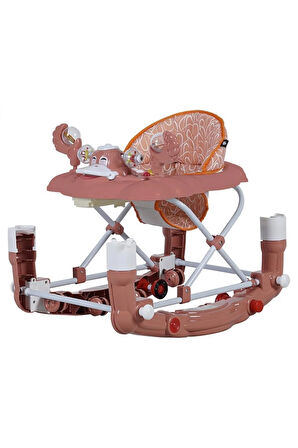 9228 Kiddy Yürüteç Sallanır Müzikli Oyuncaklı Bebek Yürüteç Örümcek