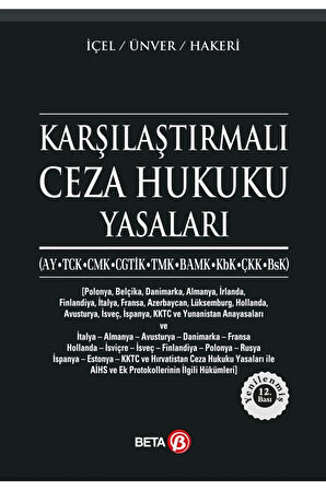 Karşılaştırmalı Ceza Hukuku Yasaları