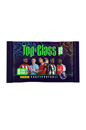 Premier League Top Class Trading Cards 2025 15 Paket (120 Kart)