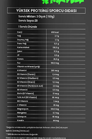Xprotein Gainer 3000 Gr Bisküvi Aromalı (Kilo Almaya Yardımcı)