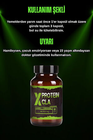 Xprotein CLA 60 Kapsül (Yağ Yakımına Yardımcı)