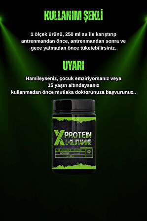 Xprotein L-Glutamine 300 Gr Aromasız (Amino Asit Takviyesi)
