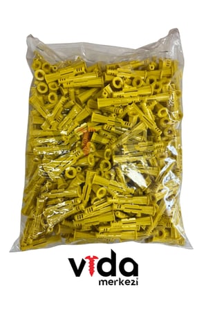 Plastik Roket Dübel 8 Mm (500 Ad.)
