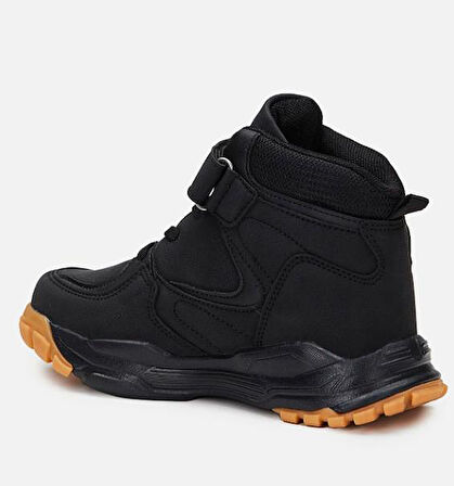 Vicco Napolyon Siyah Kışlık Bej Kahve Çocuk Bot