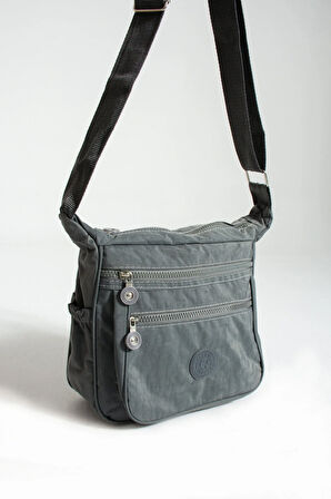 Çok Gözlü Su Geçirmez Kumaş Omuz Çantası