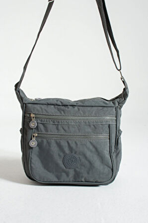 Çok Gözlü Su Geçirmez Kumaş Omuz Çantası