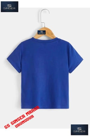 Çocuk UNISEX “KIRAZ LEOPAR KURDELE CHERRY YAZI“ Özel Baskılı Bisiklet Yaka Tişört - Şort Takım