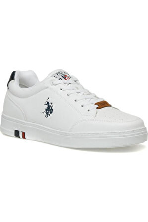 U.S. Polo Assn. Noah 101947861 Erkek Beyaz Günlük Sneaker Spor Ayakkabı