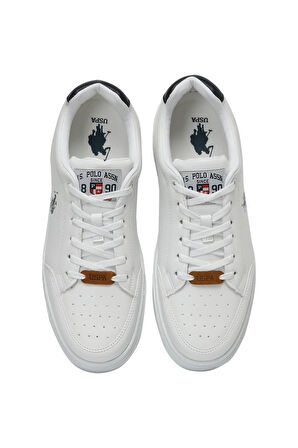U.S. Polo Assn. Noah 101947861 Erkek Beyaz Günlük Sneaker Spor Ayakkabı