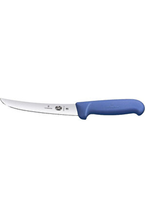 Victorinox 5.6502.15 15cm Mavi Kavisli Geniş Ağız Sıyırma Bıçağı (7611160509642)