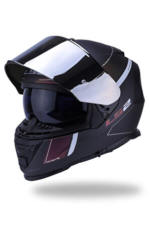 Storm 2 Velvet Mat Siyah-gökkuşağı Kask