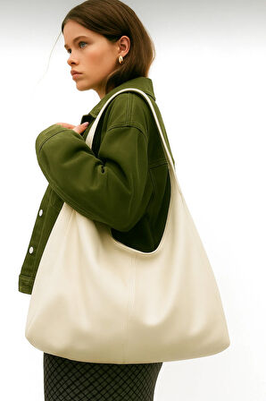 Lüks Oversize Omuz Çantası