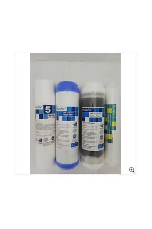 Nsf'li Purefer Açık Kasa Su Arıtma Cihazı Çift Carbonlu 4 Lü Set
