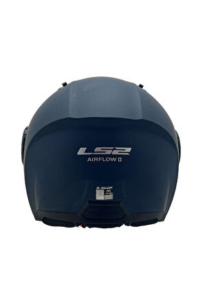 AIRFLOW 2 MAT NAVY MAVİ KASK GÖKKUŞAĞI CAM