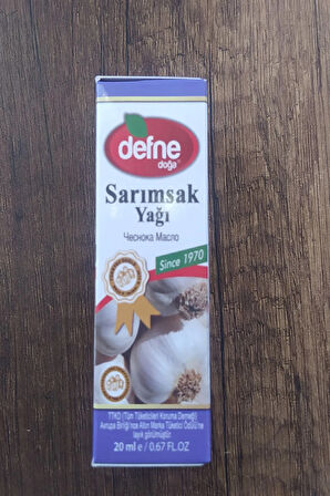 Sarımsak Yağı 20 Cc