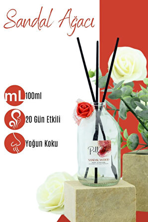 Sandal Ağacı Eko Çubuklu Oda Kokusu - Kokulu Çubuk 100ml