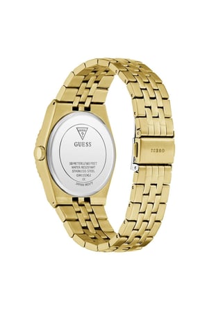 Guess GUGW1153G2 Erkek Kol Saati Altın Rengi Çelik Kordon 39 mm Quartz
