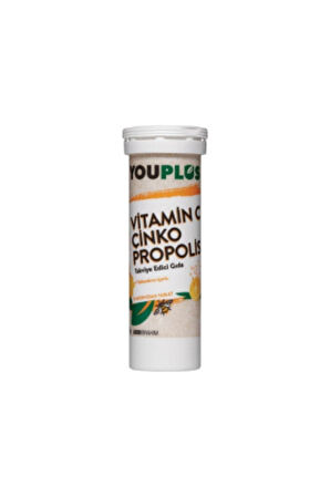 Vitamin C  Çinko ve Propolis 20 Efervesan Tablet  8699514020158