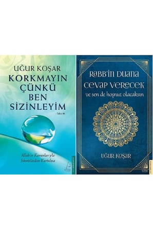 Korkmayın Çünkü Ben Sizinleyim + Rabbin Duana Cevap Verecek Ve Sen De Hoşnut Olacaksın 2 Kitap Set