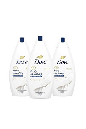 Dove Deeply Nourishing Duş Jeli 450 ml x 3 Adet