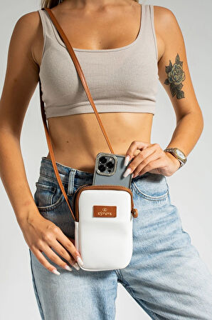 Unisex 2 Li Paket Telefon Luk Ayarlanabilir Çapraz Çanta