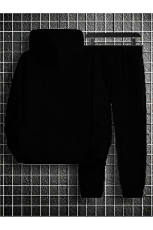 Nasa Yazılı Baskılı Sweatshirt & Eşofman Alt Üst Takım Unisex