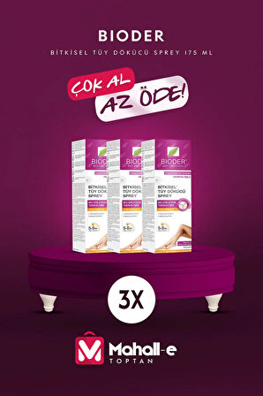 Bitkisel Tüy Dökücü Sprey 175 ml 3'lü
