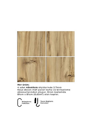 Lazer Kesim Sarkıt Paravan, Ahşap Seperatör, Panel Levha Seti Dekorasyon Ahşap Oda Bölücü kare model