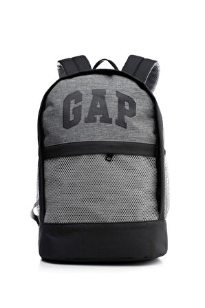 Seçtim Aldım Orijinal Sırt Çantası Çift Bölmeli Gri Siyah .03499