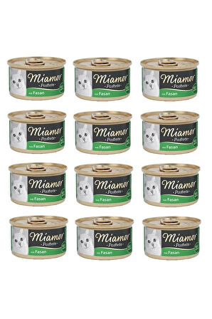 Kedi Konserve Sülün Etli 85 Gr. X 12 Adet