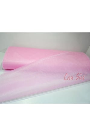 1 mt Kristal Tül Pembe