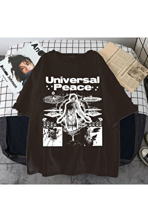 Peace Beyaz T-shirt ( Unisex )