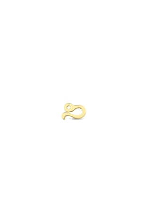 Altın Burç Aslan Tragus Piercing - 14K