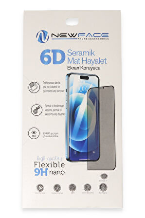 iPhone 13 6D Antistatik Mat Seramik Hayalet Nano Ekran Koruyucu 525130