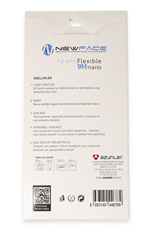 iPhone 13 6D Antistatik Mat Seramik Hayalet Nano Ekran Koruyucu 525130