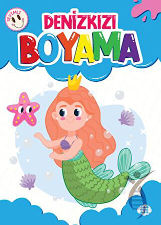 Sevimli Denizkızı Boyama