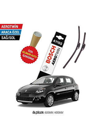 Renault Clio 3 Silecek Takımı (2006-2011) Bosch Aerotwin A116S