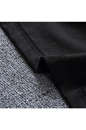 2'li X Gülen Yüz Şort T-shirt Takım Siyah Takım NASASORTTSHIRT