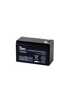 Ttec 12v 9ah Bakımsız Kuru Akü