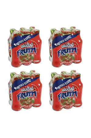 Frutti Karpuz Çilek Aromalı Maden Suyu 200 Ml X 24 Adet