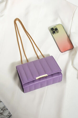 Zincir Askılı Mıknatıslı Omuz Ve El Çantası