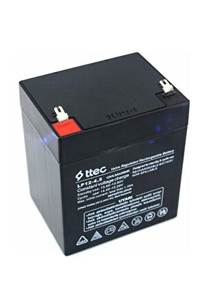12v 4.5ah/20hr Valve Regulated Rechargeable Battary - 12 Volt 4.5 Amper Akü Şarj Edilebilir.