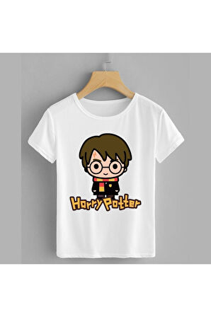 Kısa Kollu Bisiklet Yaka Kız Çocuk Beyaz Tshirt Lol Bebek Baskılı Pamuklu