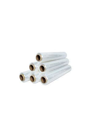 PALET STREÇ FİLM BÜYÜK BOY 50 CM 250 METRE 23 MİCRON 3 KG 1. KALİTE ENDÜSTRİYEL %100 ESNEK - 1 ADET