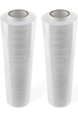 PALET STREÇ FİLM BÜYÜK BOY 50 CM 250 METRE 23 MİCRON 3 KG 1. KALİTE ENDÜSTRİYEL %100 ESNEK - 1 ADET