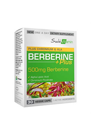 Suda Vitamin Berberine Plus 30 Kapsül