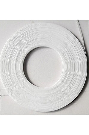 8mm Şeffaf 40metre Dikme Balen Şerit Rigilen Gelinlik-abiye-şapka-oyuncak Baleni