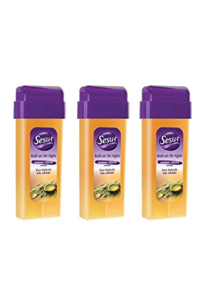 Rollon Sir Ağda Normal Ciltler Natürel 100 Ml X 3 Adet