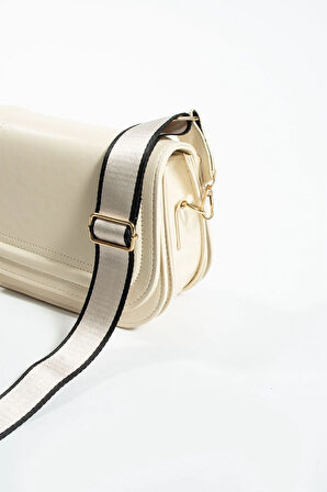 Kadin 5 Bölmeli Astarlı Kapaklı çıt çıt Kapama El Kol Ve Omuz Çantası