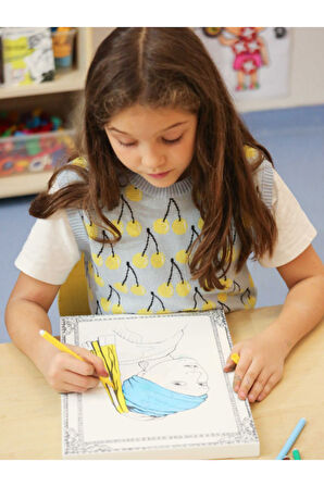 Washable Art 2'li Set | Johannes Vermeer - Girl With a Pearl Earring, Carioca Joy 6'lı Boya Kalemi